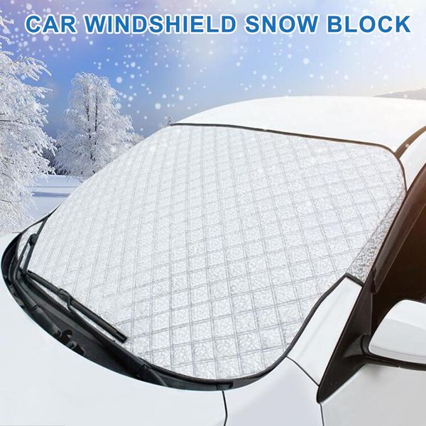 

car windshield snow cover universal thicker snow cover sun shade protection for car exterior protection blocked