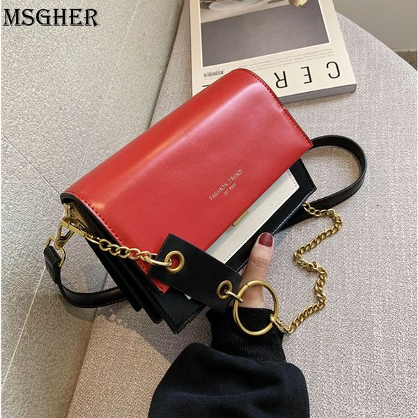

bag women's vintage leather england style female handbag fashion chain bolsa feminina pequena casual outdoor women bags