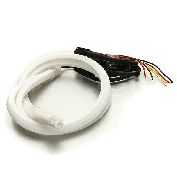 

60cm flexible car soft tube guide led strip lamp drl daytime running light