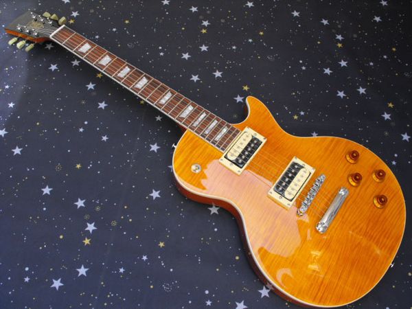 

selling one-piece set neck g l p mahogany body electric guitar