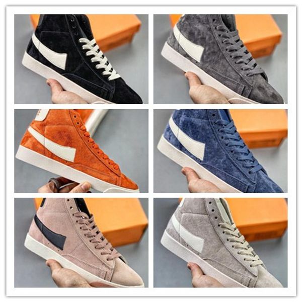 w blazer mid vintage suede