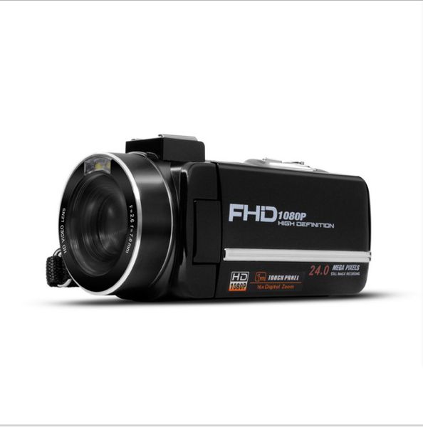 

new style 24 million pixels home use portable digital cameras video camcorders dv rotating lcd screen point shoot cameras