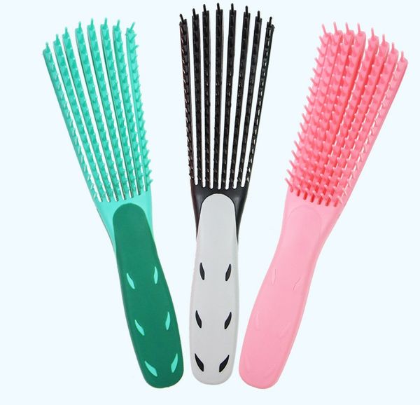 Octopus Straight Hair Short Anti Static Hairbrush Octopus Straight