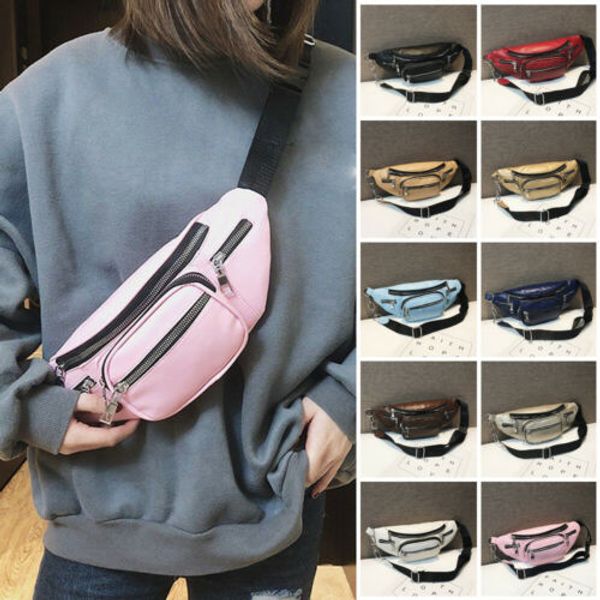 

женская сумка на поясном ремне из натуральной кожи fanny fashion solid pack сумка на ремне, сумка для телефона
