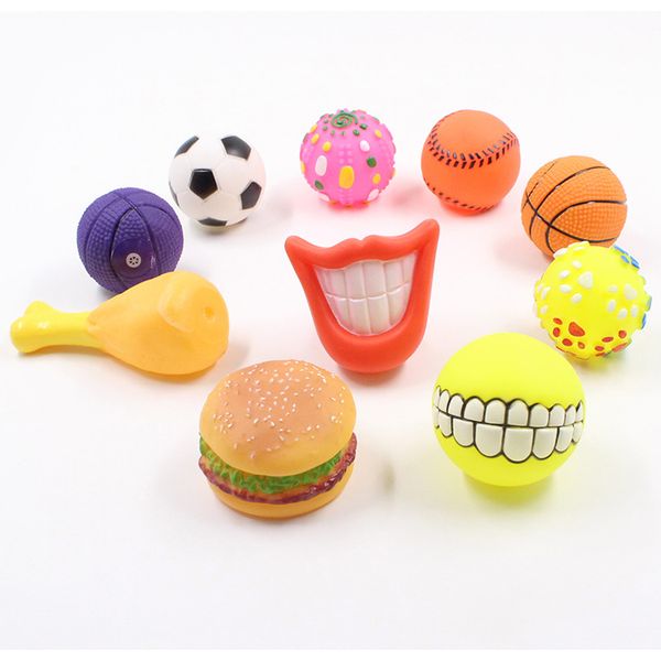 

резиновые собачьи мячи-размер теннисного мяча-практически неразрушимый