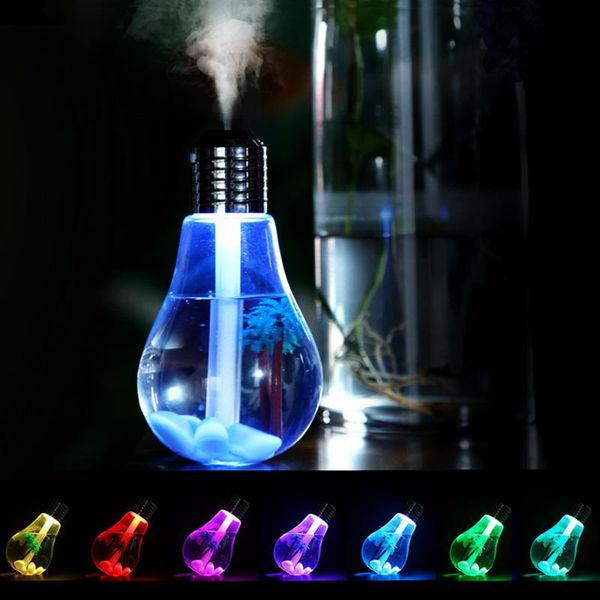 

air freshener mist maker 400ml led lamp air ultrasonic humidifier led night light for car essential oil diffuser atomizer