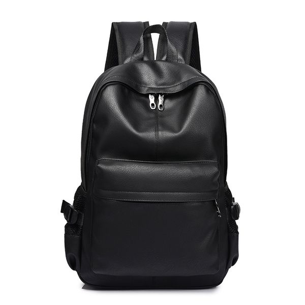 

fashion men backpack men's backpacks for teenager luxury designer pu leather backpacks male travel