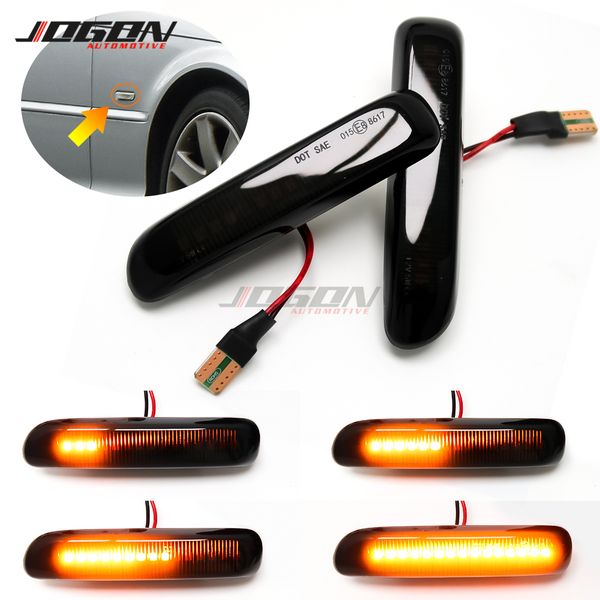 

dot emark for 3 series e46 sedan coupe wagon 1997-2001 led dynamic turn signal light side fender flash marker lamp indicator