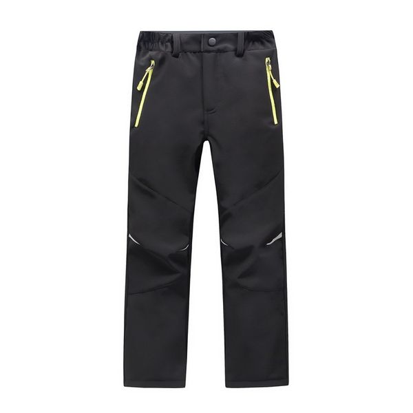 

ski pants hiking camping boy girl waterproof breathable soft shell thick trousers the latest high quality
