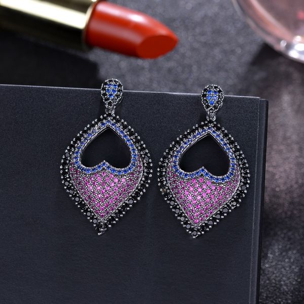 

europe and americas highend earrings with thin face in 2019 womens long style versatile fashionable and personalized net red jewelry, Golden;silver