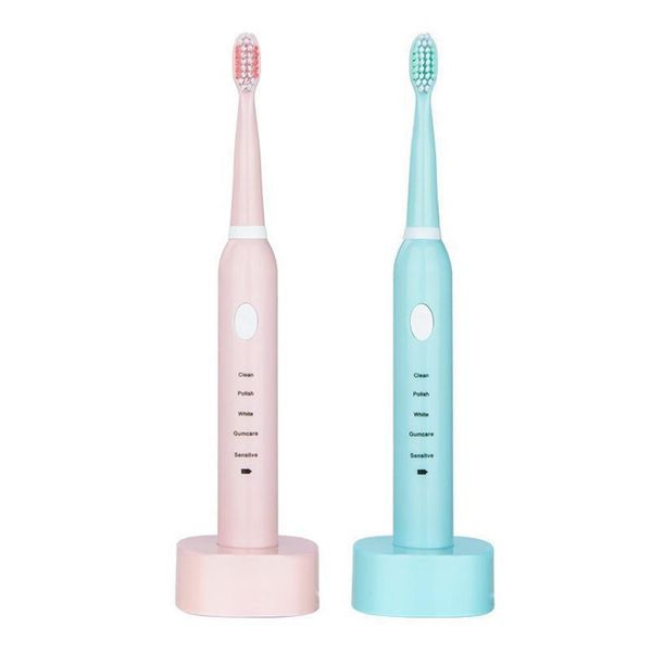

lovers style smart electric toothbrush sonic home soft hair vibration waterproof whitening automatic toothbrush