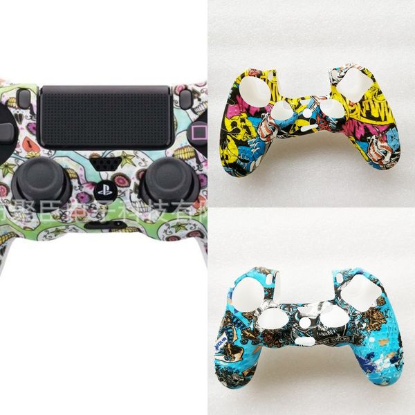 

ahzda dualshock plating front controller shell case cover for playstation replacement 4 ps4 housing
