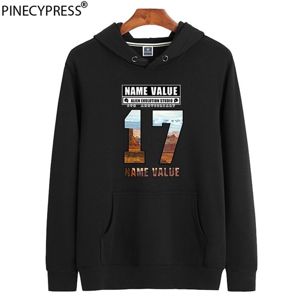 

качество 85.4% хлопок 14.6% полиэстер терри анти-пиллинг человек толстовка мода номер синий повседневная с длинным рукавом мужская толстовка, Black