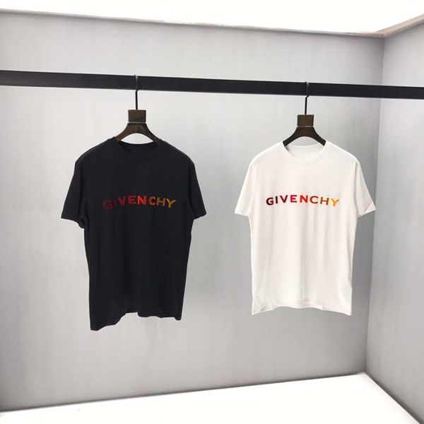 

men women'stshirt fashion classic luxury design mens t shirt short sleeved printing letters mens polo shirt brand shirt tees 34, White;black