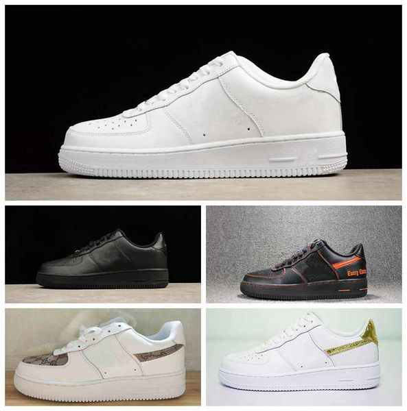 

2017 New One 1 Dunk Men Women casual Shoes,Sports Skateboarding Shoes High Low Cut White Black Outdoor Trainers Sneakers