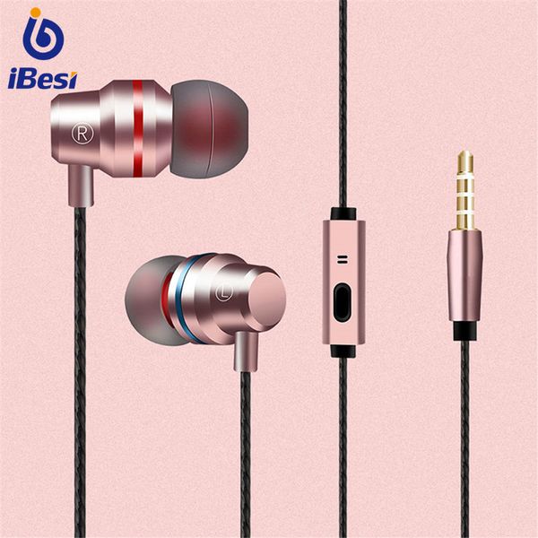 

b5 3.5mm jack earphone in-ear stereo headphones wired earbuds headset with mic for iphone huawei xiaomi samsung mp3/mp4 lowest price