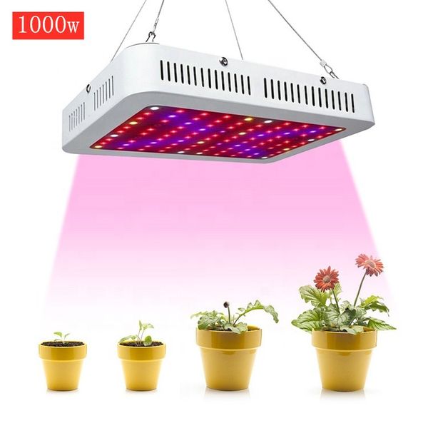 Wholesale 1000w Led Grow Lights Full Spectrum Indoor Home Plant Grow Lights Lamp High Quality Fast Shipping 1000 Watt Lead Indoor Garden Lights Led
