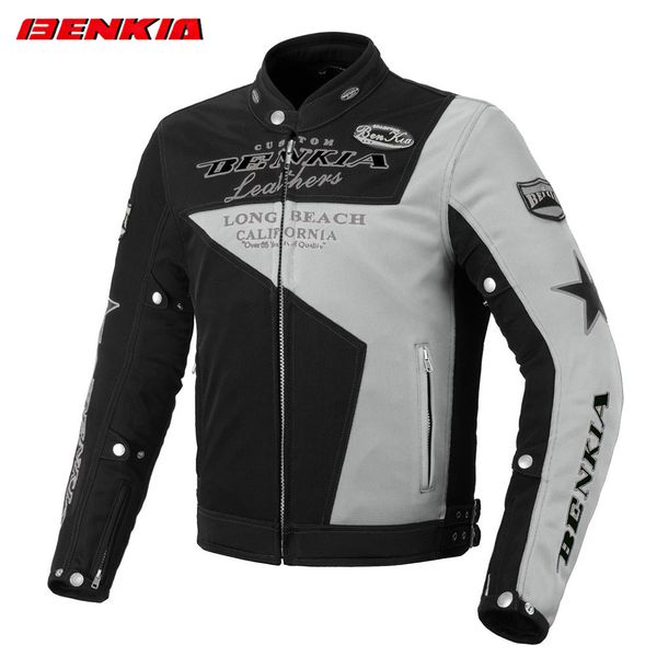 

benkia moto riding motorcycle jacket suit reflective man body armor coat protection clothing men motorcycles equipment jackets