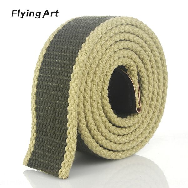 

no buckle body and canvas jeans thickened and lengthened canvas student belt men's all-match youth jeans belt, Black;brown