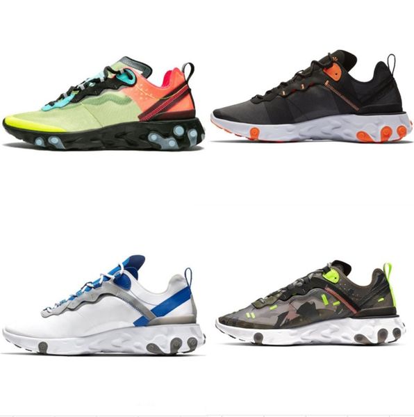 

script react element 55 undercover x 87 mens running shoes for men women 87s 55s triple black white red trainers sports sneakers