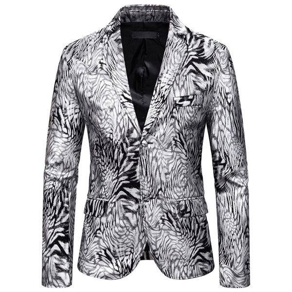 

blazer куртка костюм мужчина для мужской моды блейзер с длинным рукавом цветочный принт платье dinner party ночной клуб костюмы jacket, White;black