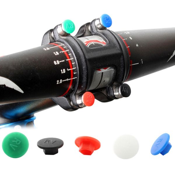 

10pcs bike hex socket allen bolt screw nut hexagon head cover cap protector for bicycle cycling headset qw