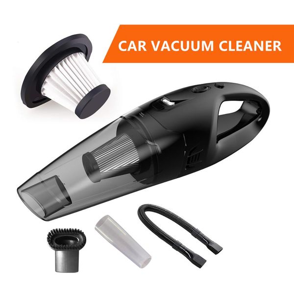 

wireless car vacuum cleaner 120w 5000pa strong suction wet&dry use dust collector buster for low noise