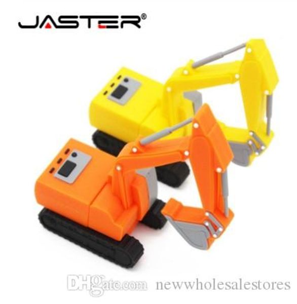 

ell new excavator usb flash drive grab pendrive 4gb 8gb 16gb 32gb 64gb usb creativo pendrives mini gift memory stick