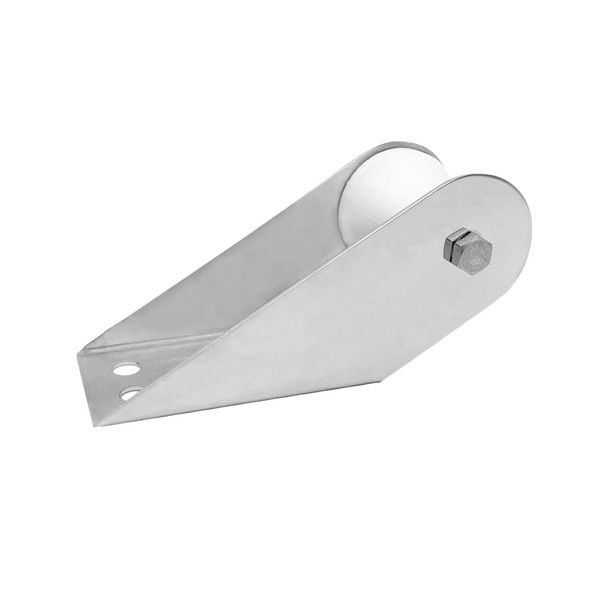 

polished 316ss boat bow anchor roller mount fixed marine yacht accessories