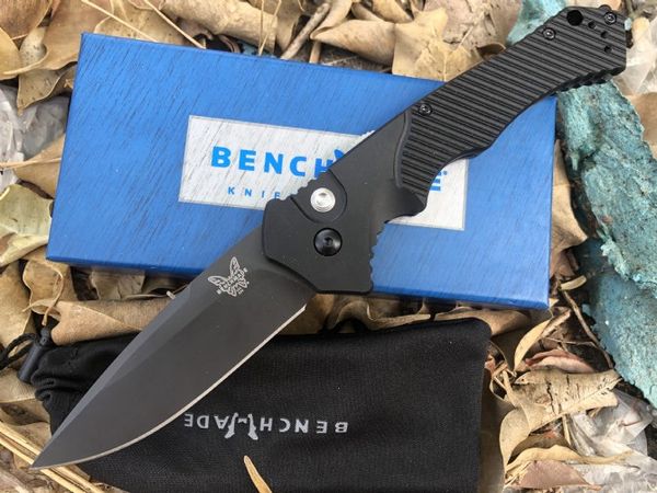 

Benchmade 9600bk деревянная ручка тактическая самозащитой складной карманный нож EDC CAMPING охотничьи ножи подарок Xmas a2931