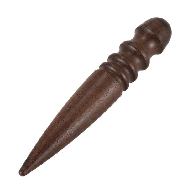 

leather craft wooden stick leather edge burnisher polisher polishing tool black