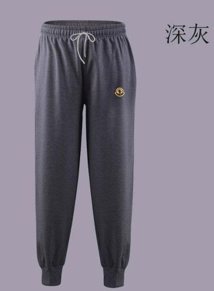 

wholesale tech fleece sport pants space cotton trousers moncler men tracksuit bottoms man jogger tech fleece camo running pant 6 color, Black