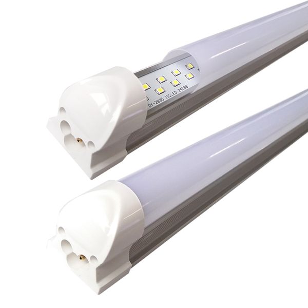 

двђѬдне t8 integrated lights tube, маовй milky кѬка, 1ft 2ft 3ft 5ft 6 ђов 8 ђов, 3000k 4000k 5000k, дв