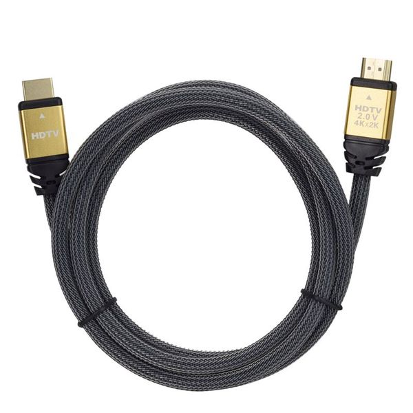 

1.5m hdmi cable 2.0 version 4k*2k 60hz (compatible with 3d, 1080p) hd video cable