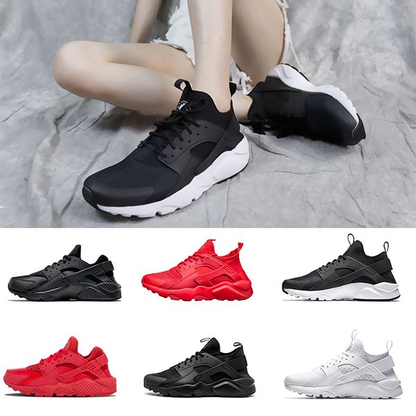 

huarache 1.0 2.0 running shoes for women & men fashion huaraches white red black blue trainer athletic sport sneaker eur 36-45
