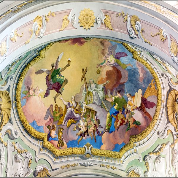 

custom 3d p wallpaper ceilings european classical oil painting ceiling angel ceiling