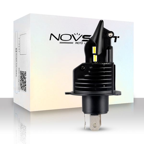 

novsight led h4 motorcycle headlight hi/lo car lights 35w 6000lm 6500k motorbike moped scooter outdoor lighting automotive bulbs