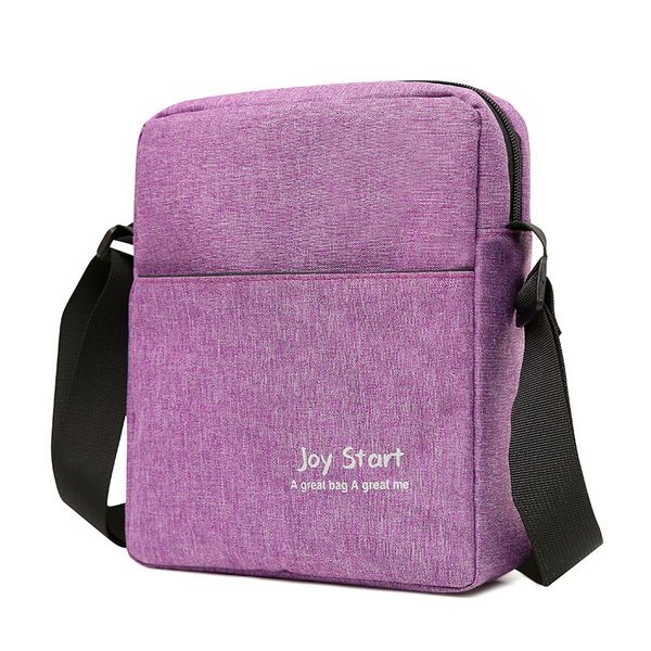 

classic messenger bag fashion nylon leather solid color large capacity outdoor phone multifunction male shoulder bag