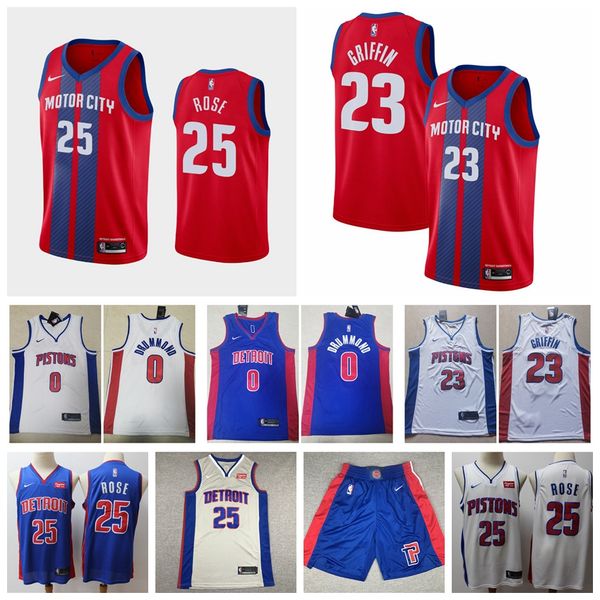 motor city derrick rose jersey