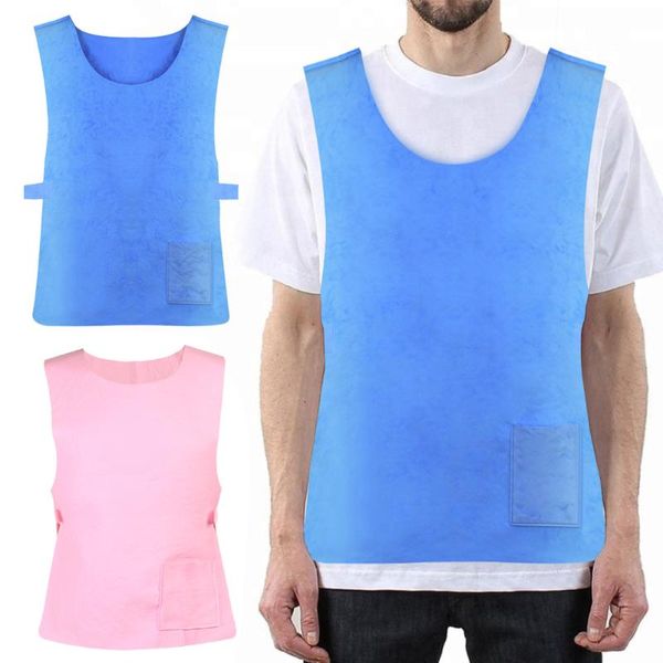 

pva waterproof outdoor fishing cooling vest ice cold summer sport waistcoat, Gray;blue