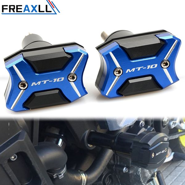 

for mt10 mt 10 mt-10 2016 motorbike accessories aluminum engine guard pad frame crash pad engine case sliders protector