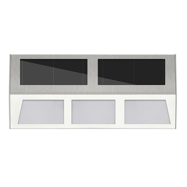 

led solar лестничные шаг ночник 6led солнечный датчик led свет лампы для наружного освещения сада безопасности настенный светильник yard пей