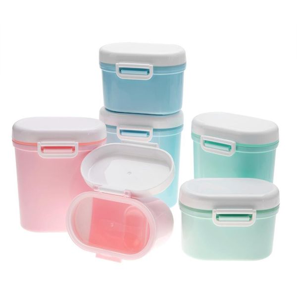 

портативный детские milk food миллс milk powder контейнер box infant feeding организатор контейнер box gift case large small размер ahniw