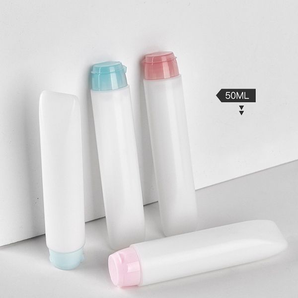 

50г матовый пластик крем для рук шланг empty макияж пробирок лица бутылки cleanser упаковка