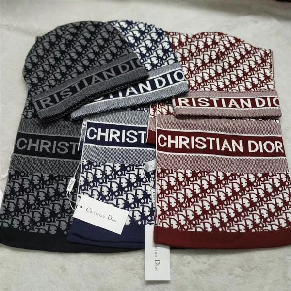 

Brand hat carf fa hion elling luxury knitted ca hmere carf men and women autumn and winter carf warm hat cover, Blue;gray