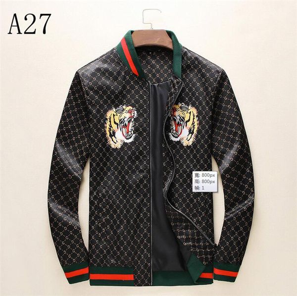 

autumn sports outdoor windbreaker with zipper luxury men's fashion long sleeve men's and women's designers jacket 07, Black;brown
