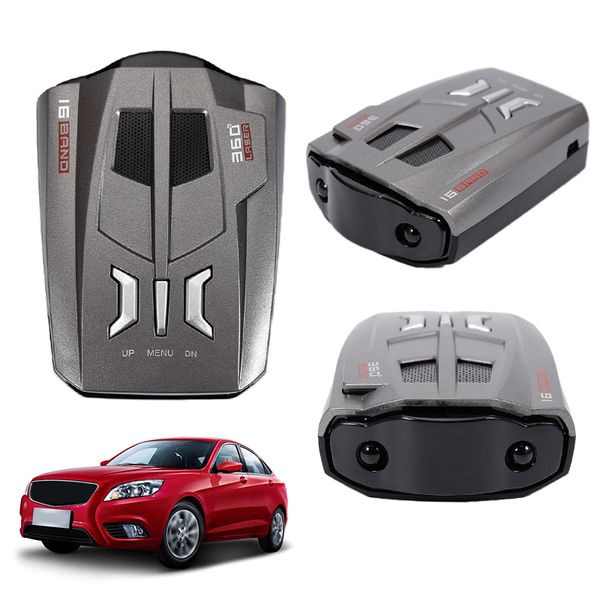 

1pcs car vehicle speed laser voice alert warning led 16band dc 12v v9