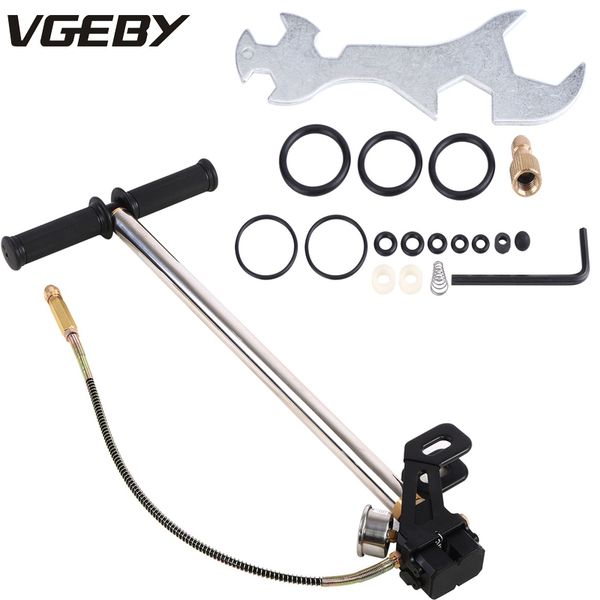 

new manual pump 4500psi pcp pump 3 stage airgun air rifle high pressure pcp hand with air filter paintball new