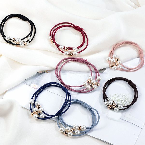 

8 styles women hair jewelry girl elegant pearl hair band sweet tiara accessories hairpin headpiece children christmas gifts, Golden;white