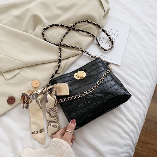 

small bag female shoulder bag 2020 all-match ins bucket high-grade foreign style single shoulder chain